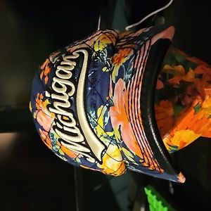 Robin Ruth Michigan Flower Hat With Tags